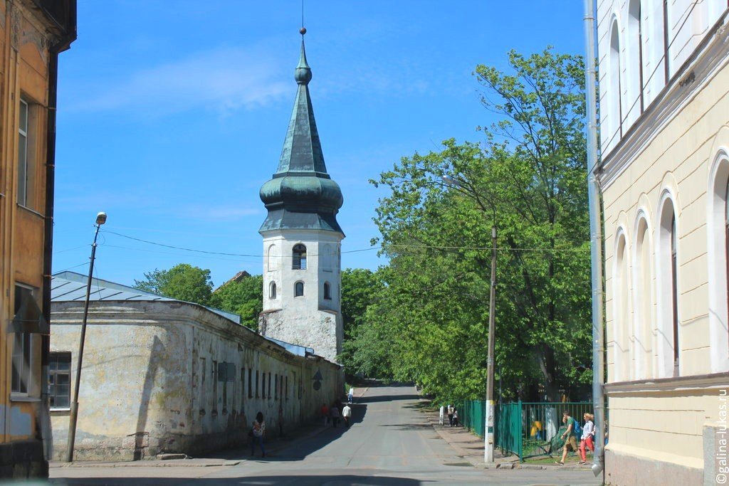 Башня ратуши в выборге