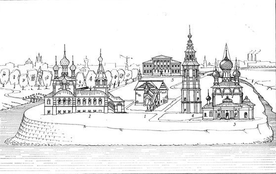 Вечерний Углич. Прогулка по Кремлю и Успенской площади