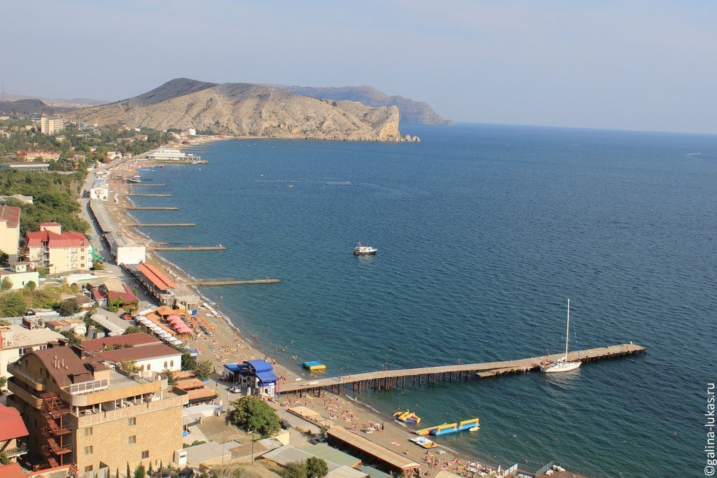 Крым судак фото города и пляжа