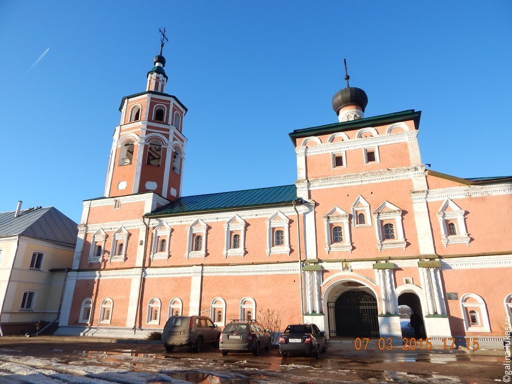 Вязьма. Иоанно-Предтеченский монастырь. Уникальная трехшатровая церковь  Святой Одигитрии