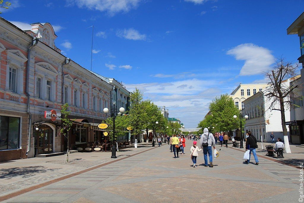 Пенза улицы фото. Пенза Центральная улица. Арбат Пенза.