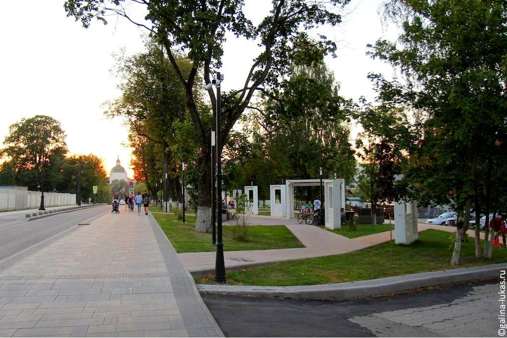 Сквер на Блинной горе в Сергиевом Посаде