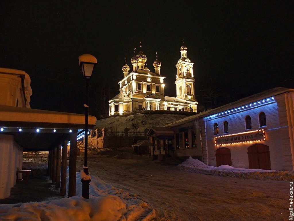 Путешествие в Плёс на Рождество. Отчёт о поездке, отзыв об отеле 